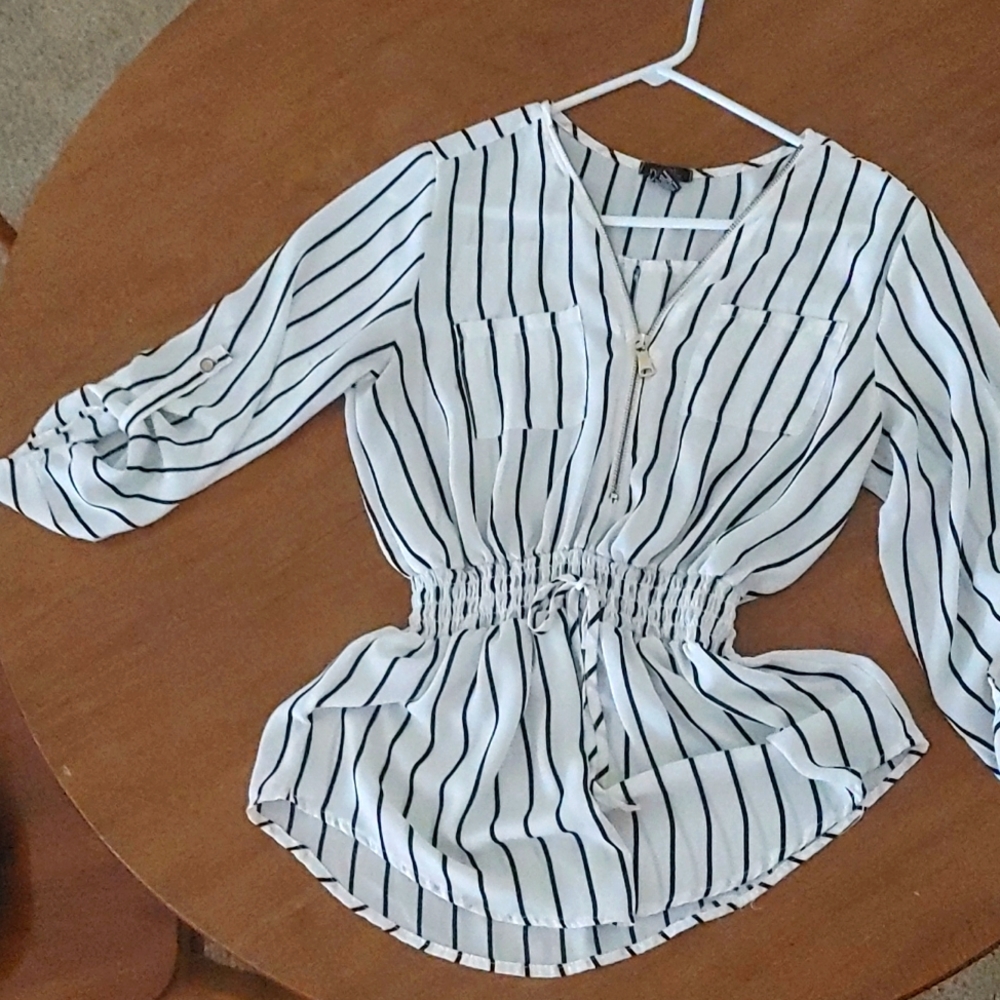 Sheer blouse